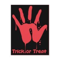 Scary Hand postcards