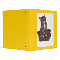Scary Kitten Binders