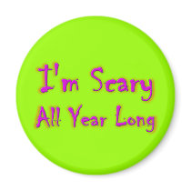 Scary Magnet by hdowney Scary Magnet