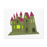 Scary Mansion Post Card