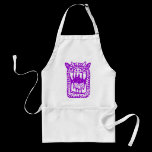 Scary Monster - Purple aprons