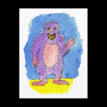 Scary Monsters postcards