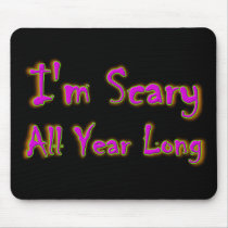 Scary Mousepad by hdowney Scary Mousepad