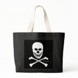 Scary Pirate Skull &amp; Crossbones Halloween Bag