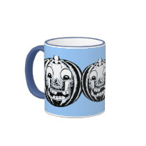 Scary Pumkin Pumpkin mugs by MyOtherPlanet Scary Pumkin Pumpkin mugs