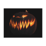 Scary Pumpkin Postcard