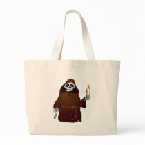 Scary Skeleton Monk bags
