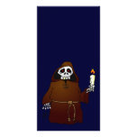Scary Skeleton Monk photo cards