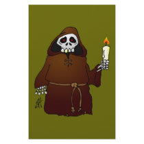 Scary Skeleton Monk stationery