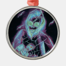 Scary Skeleton Ornament