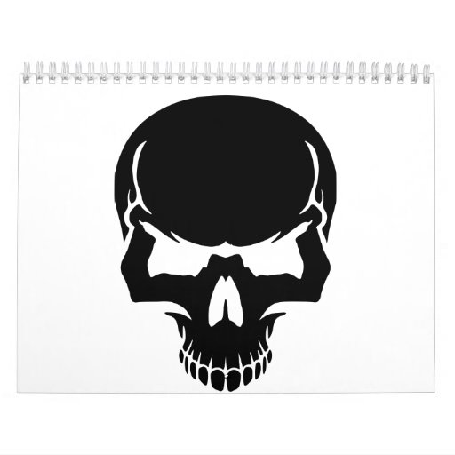 Scary Calendars and Scary Wall Calendar Template Designs