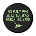 Scary slogan magnets by Femfatal Scary slogan magnets