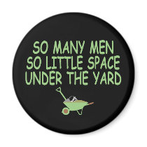 Scary slogan magnets