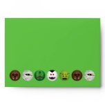 Scary Smiles -  Classic Monsters Inside &amp; out Envelope
