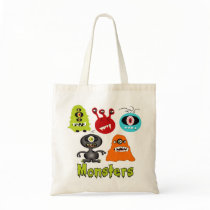 Scary Spooky Monsters Aliens Creatures bags