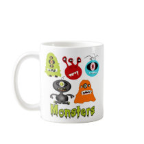 Scary Spooky Monsters Aliens Creatures mugs