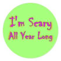 Scary Stickers by hdowney Scary Stickers