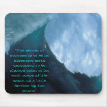 scary surf, “The secret of success is to be in ... mousepads by JDeanGrl scary surf, “The secret of success is to be in ... mousepads