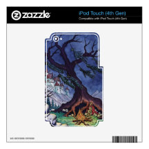 scary tale iPod touch 4G decal
