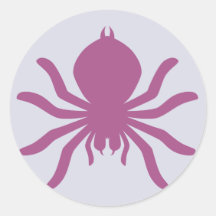 Scary Tarantula Icon Stickers