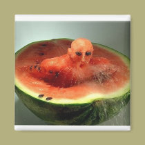 Scary Watermellon magnets