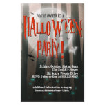 Scary Woods Halloween Party Invitation Flyer