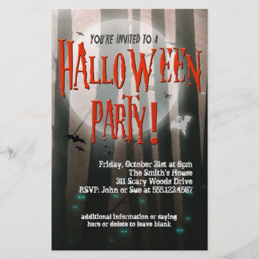 party promotional flyers