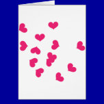SCATTER05 HOT PINK HARTS RANDOM SCATTERED GIRLY LO cards