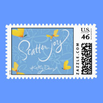 Scatter Joy with Kathy Davis postage