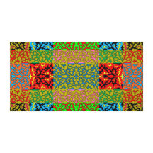 Scatterbeans Wrapped Canvas Canvas Print