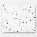 SCATTERED DARK PURPLE STARS ACCENTS TEMPLATE BACKG mousepads
