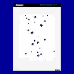 SCATTERED DARK PURPLE STARS ACCENTS TEMPLATE BACKG skins