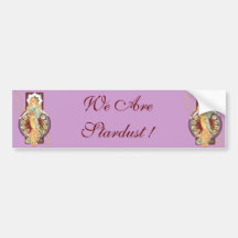 Scattered Stars Bumper Stickers