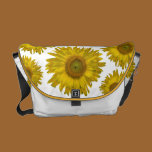 Scattered Sunflowers Rickshaw Messenger Bag rickshaw messenger bags