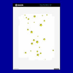 SCATTERED YELLOW STARS ACCENTS TEMPLATE BACKGROUND skins