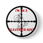Scavenger Hunt Pinback Buttons