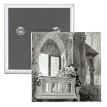 Scene from Act II of Romeo and Juliet Pinback Buttons