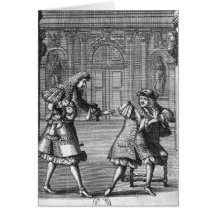 Scene from 'Le Misanthrope' Greeting Card