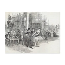 Scene from the new Ballet of 'The Wags of Post Card