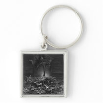 Scene from 'The Rime of the Ancient Mariner' 2 Key Chain