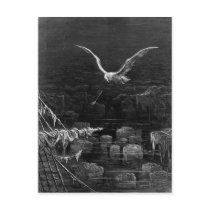 Scene from 'The Rime of the Ancient Mariner' 2 Post Card