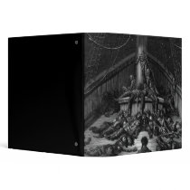 Scene from 'The Rime of the Ancient Mariner' 3 Binders