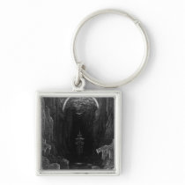 Scene from 'The Rime of the Ancient Mariner' Keychain