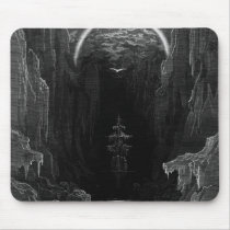 Scene from 'The Rime of the Ancient Mariner' Mousepads
