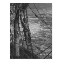 Scene from 'The Rime of the Ancient Mariner' Post Cards