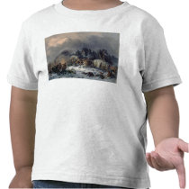 Scene from the Russian-French War in 1812 Tshirts