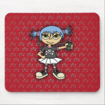 Scene Girl 2 Mousepad