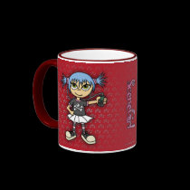 Scene Girl Binder 1 Mug mugs