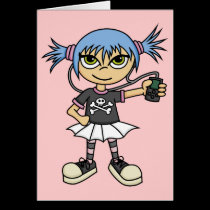 Scene Girl Cards 1 cards