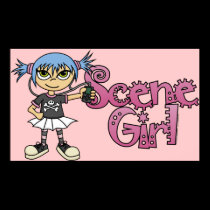 Scene Girl Logo Poster posters